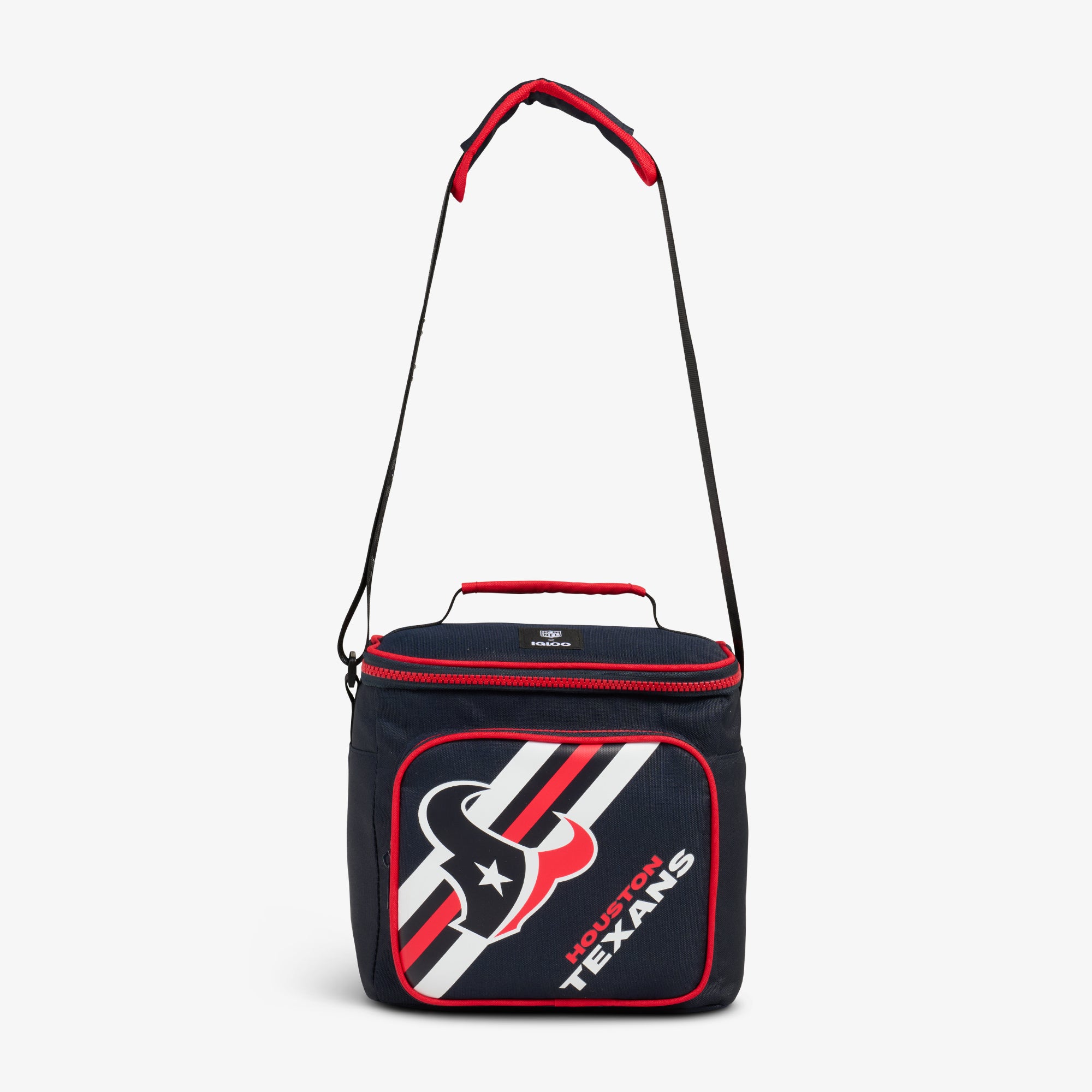 Houston Texans Square Lunch Cooler Bag、mySite、noshort