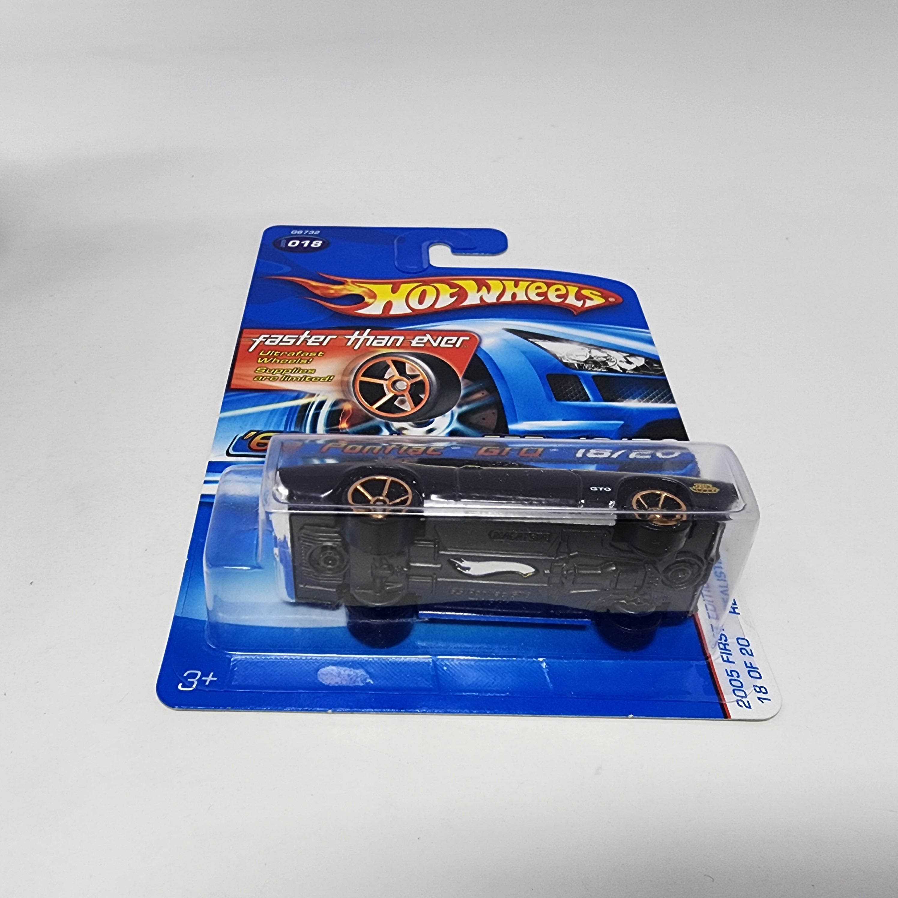 '69 Pontiac GTO #18 * FTE Rims * Hot Wheels 2005、mySite、hgirdovlk