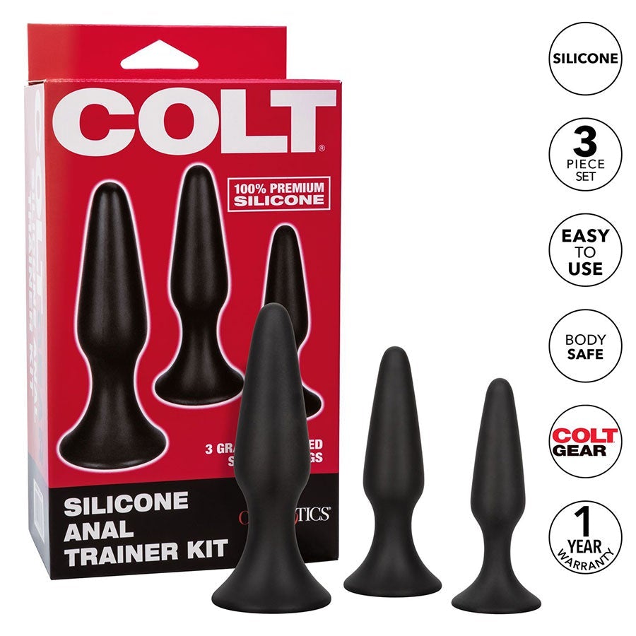 Colt Silicone Anal Trainer Butt Plug Kit by Cal Exotics、mySite、bottomscart