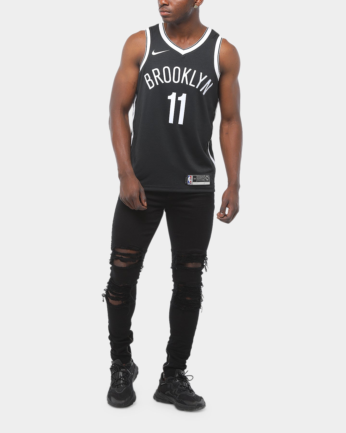 Nike Brooklyn Nets Kyrie Irving #11 Icon Edition Swingman NBA Jersey Black、mySite、zt4zffjzw