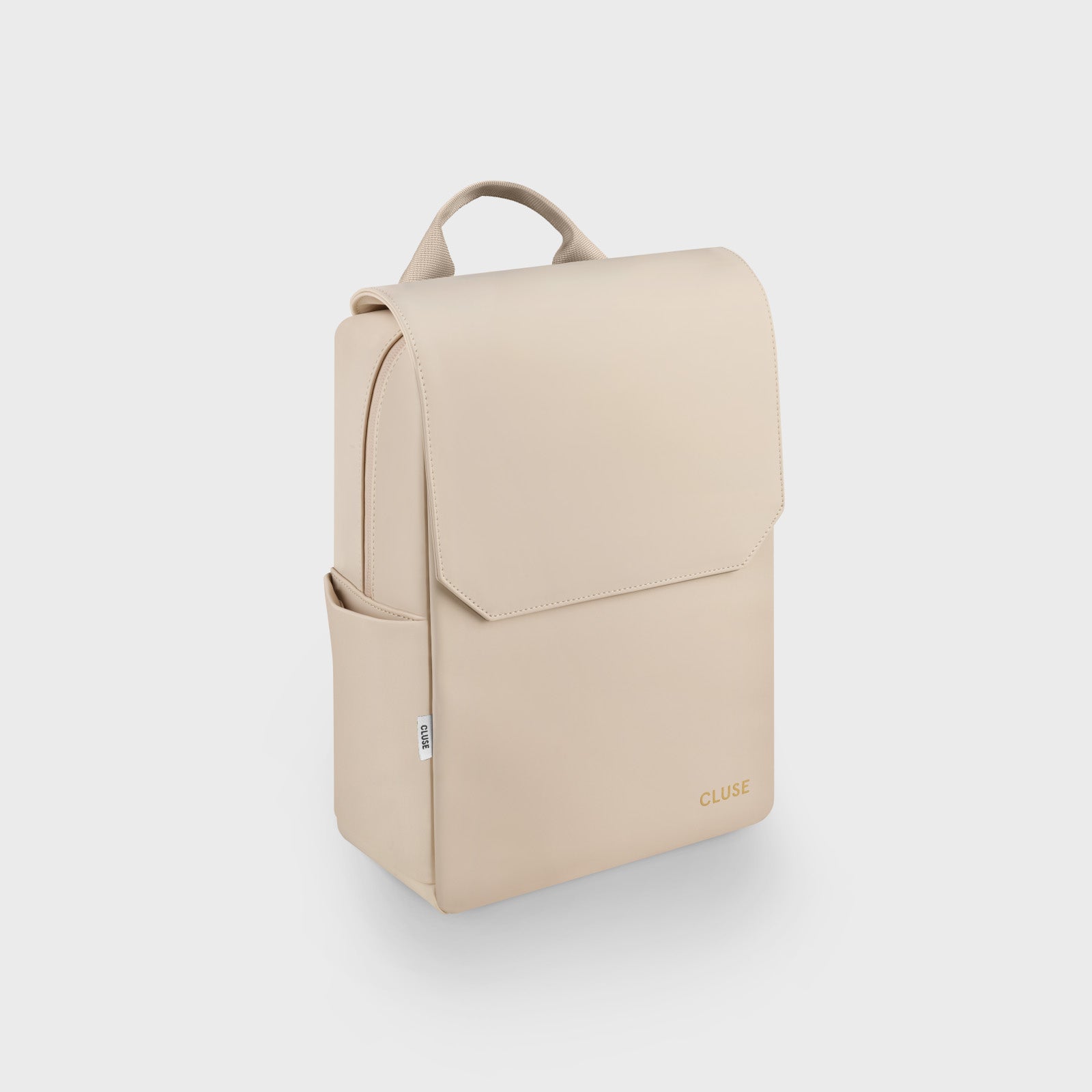Nuitée Petite Backpack, Beige, Gold Colour、mySite、botmansion