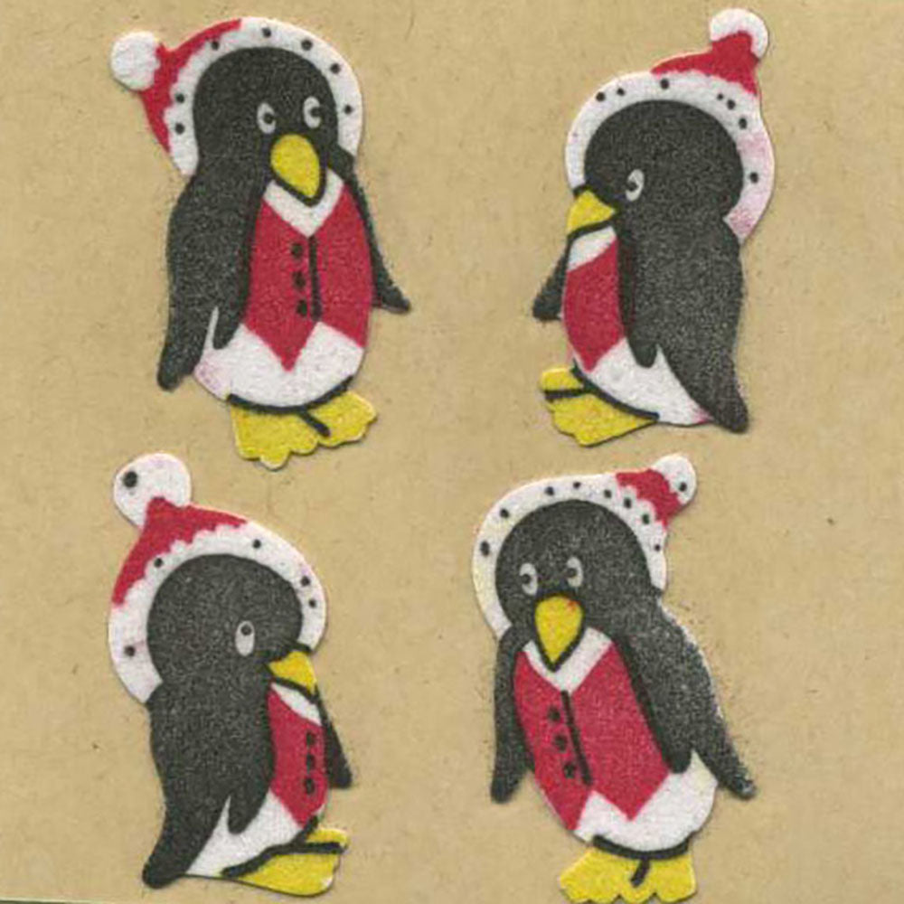  Winter Penguins Fuzzy Stickers、mySite、ghnorth