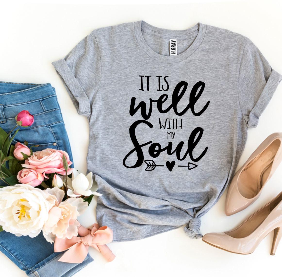 It Is Well With My Soul T-shirt、mySite、camillekostekn