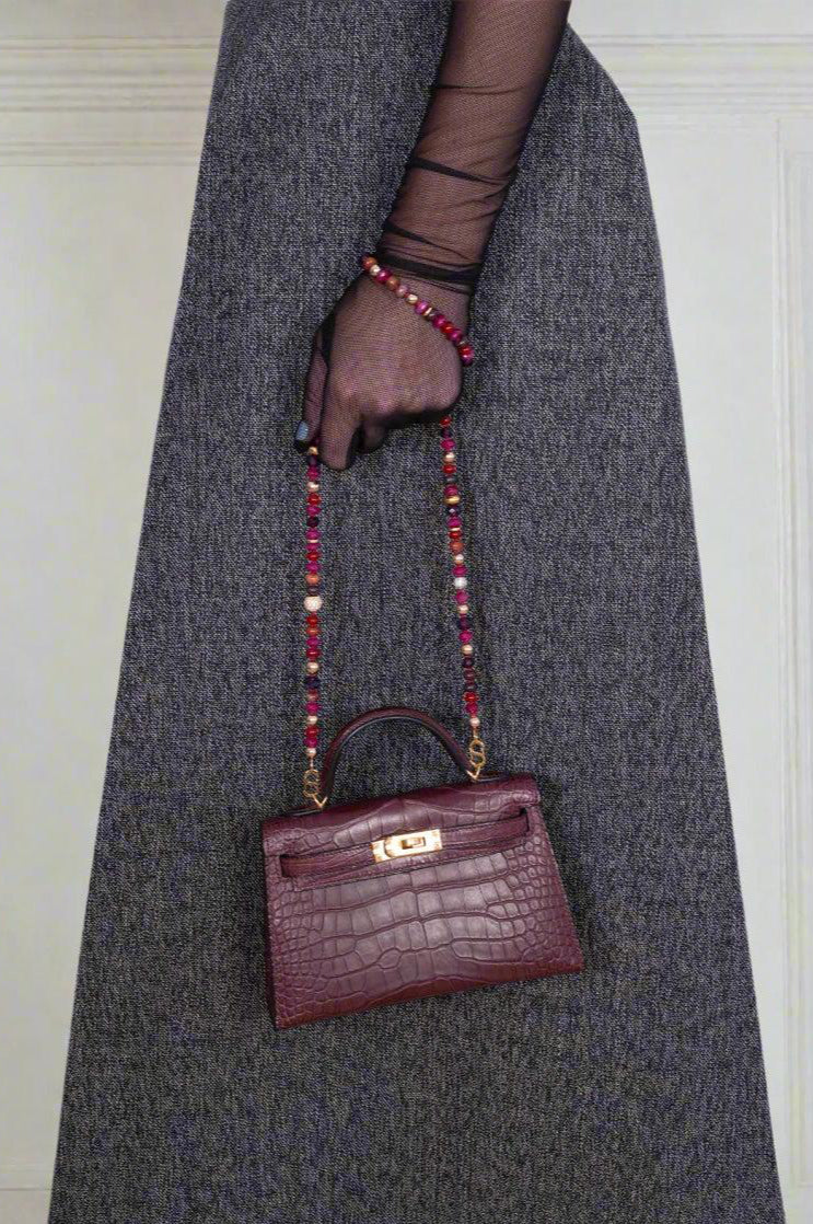 Hermès Mini Kelly II 20 Bordeaux Matte Alligator Gold Hardware、mySite、garminoutage.com
