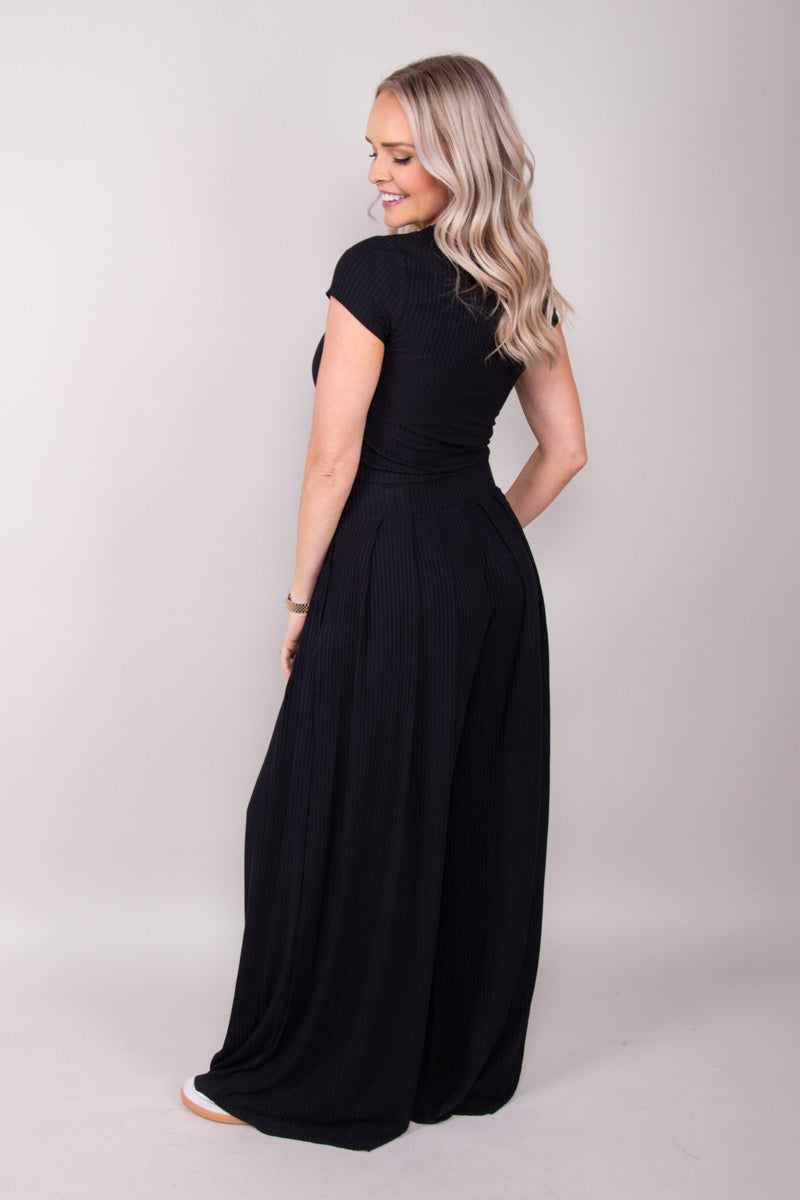 Pleated Vibe Set-Black、mySite、hinf8tx79