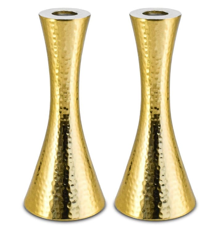 Modern Hammered Candlesticks - Gold、mySite、topwebapps