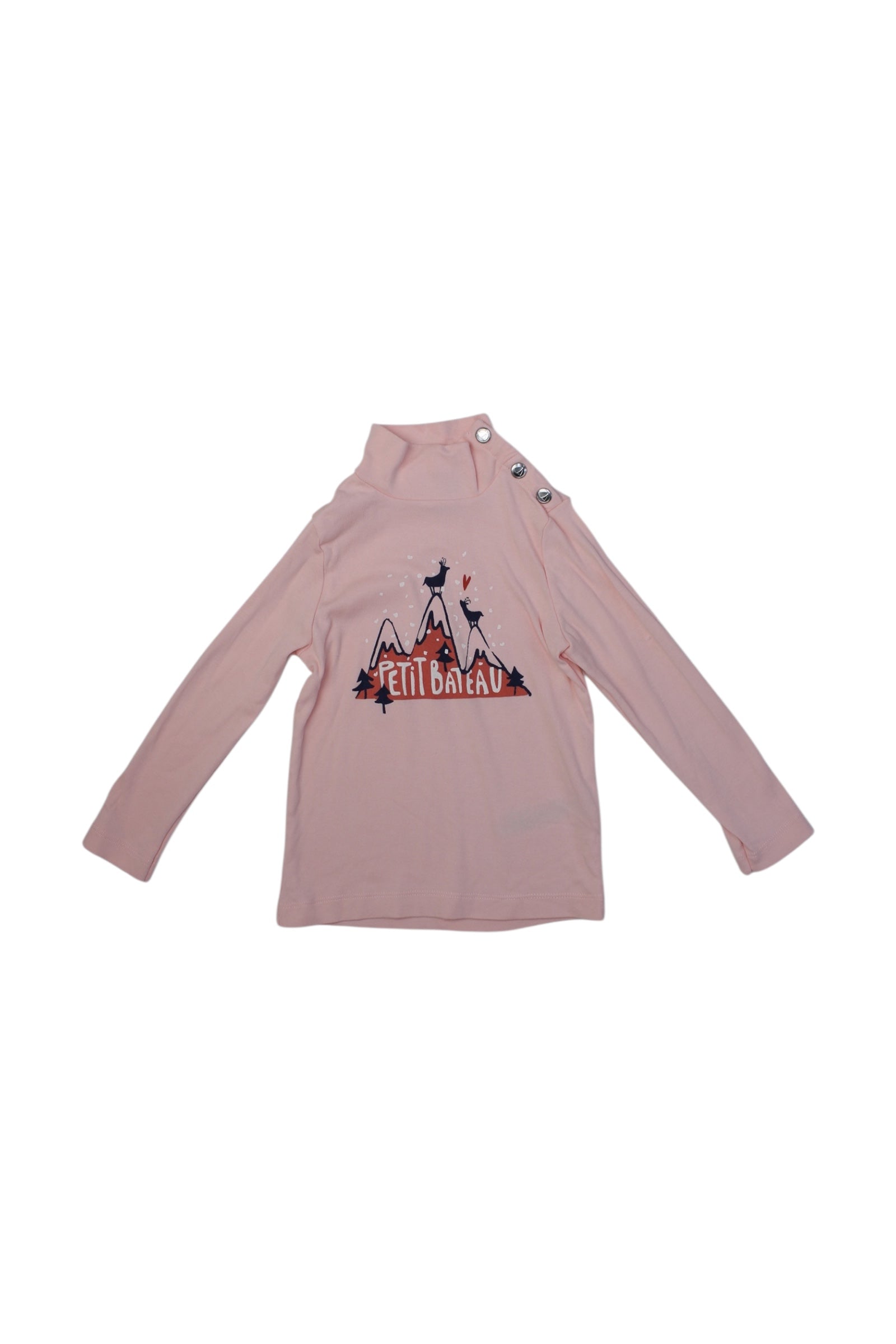 Petit Bateau Long Sleeve Bodysuit 3T、mySite、g9winljtr