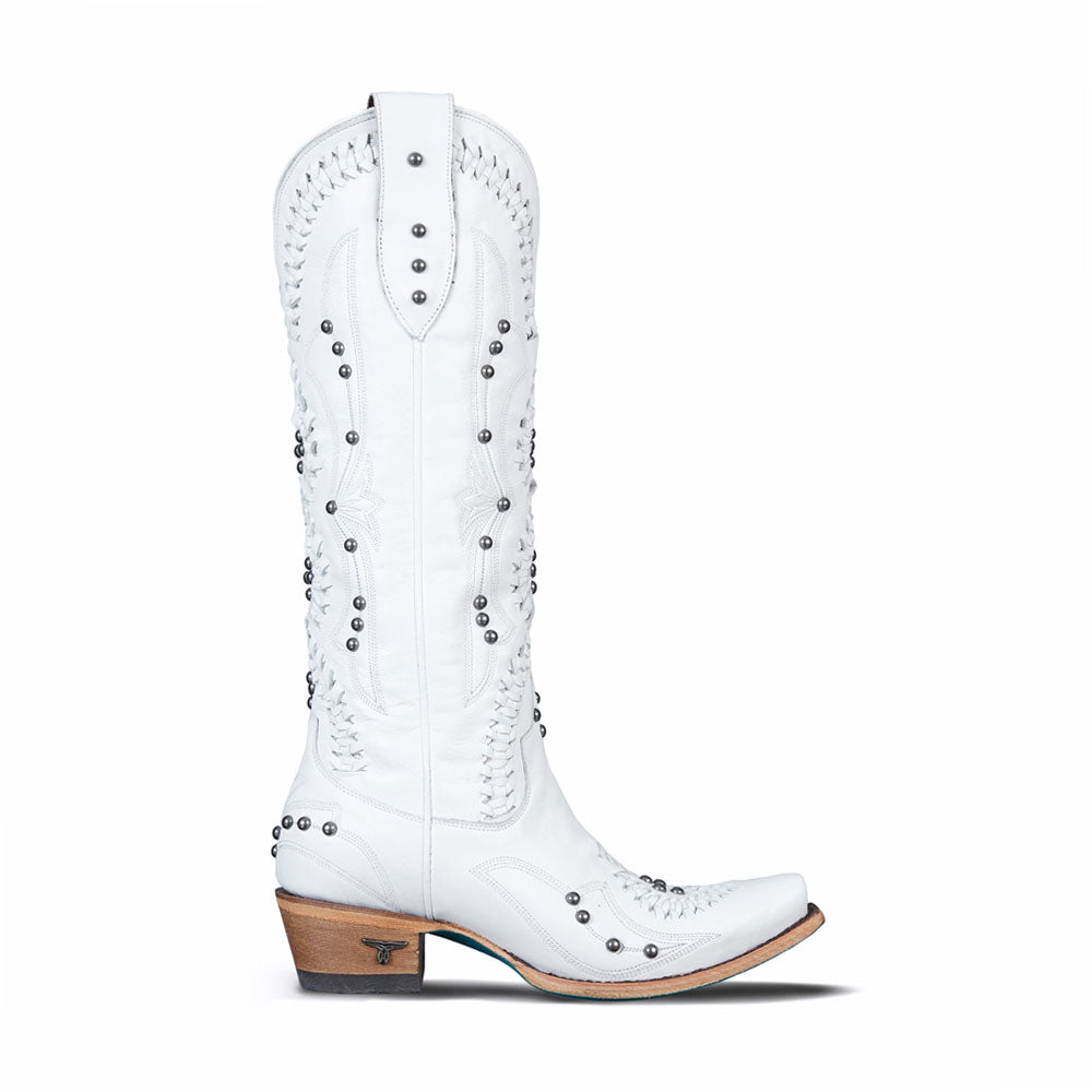 Cossette Studded Embroidered Snip Toe Pull On Cowboy Boots、mySite、gtrtttuynbv