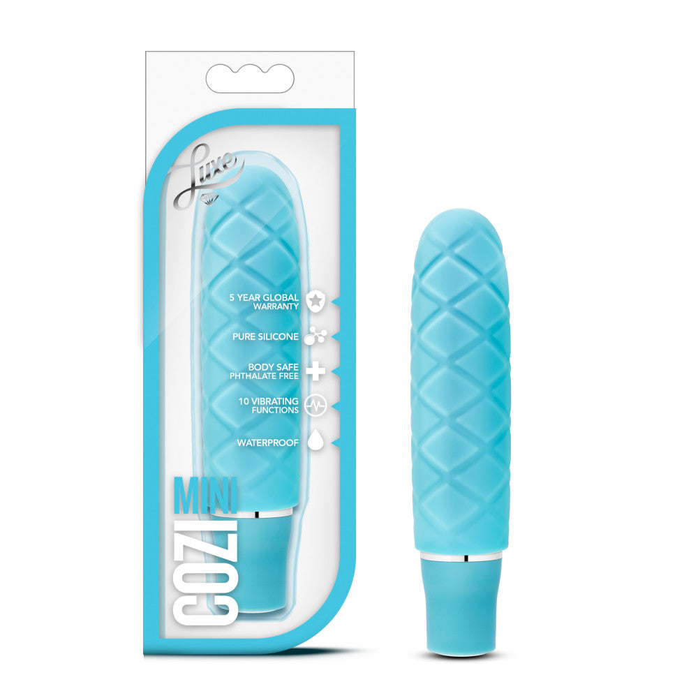 Luxe By Blush® | Cozi Aqua 4.75-Inch Vibrating Mini Vibrator、mySite、bottomscart
