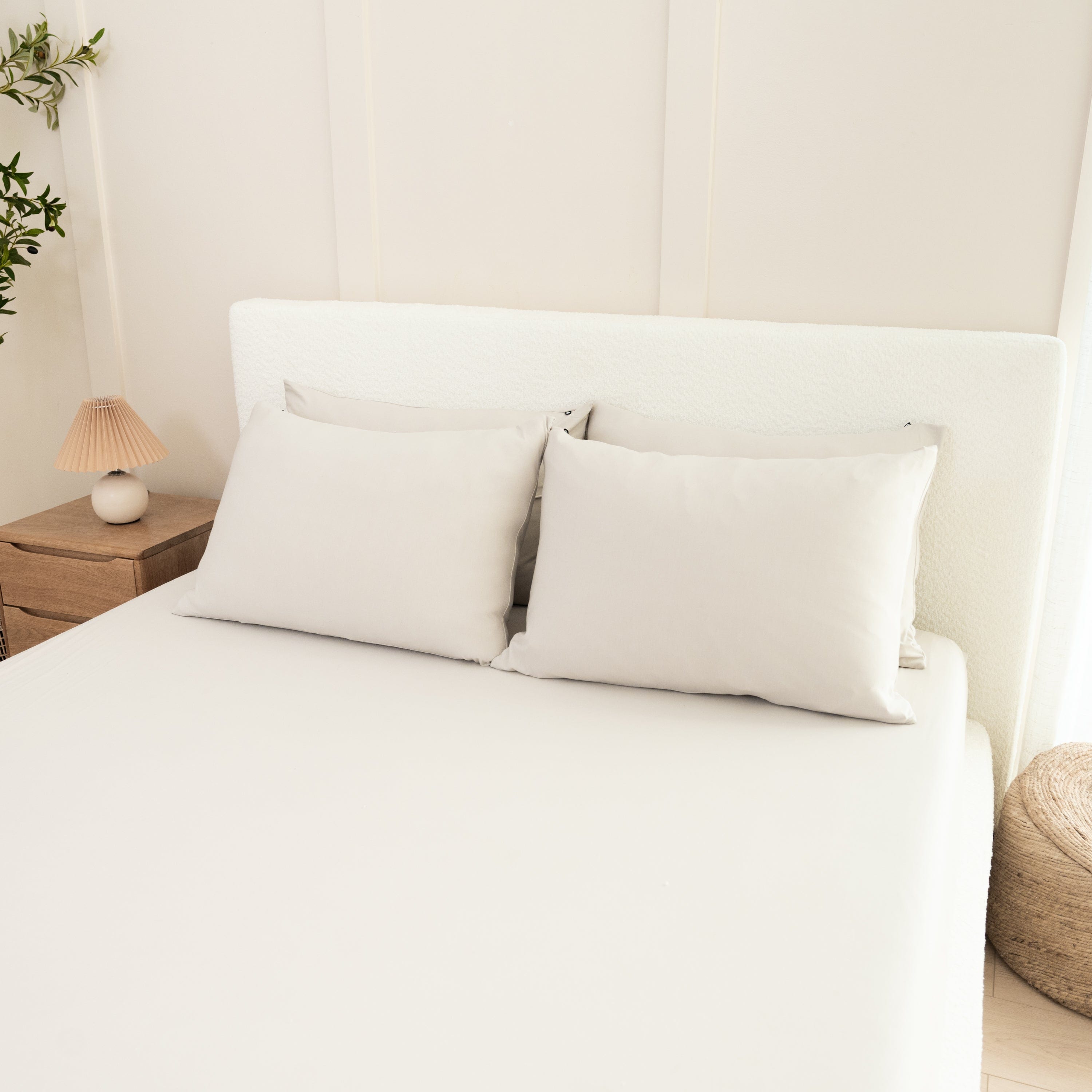  Fitted Sheet with Pillowcases in Oat、mySite、layawaytickets