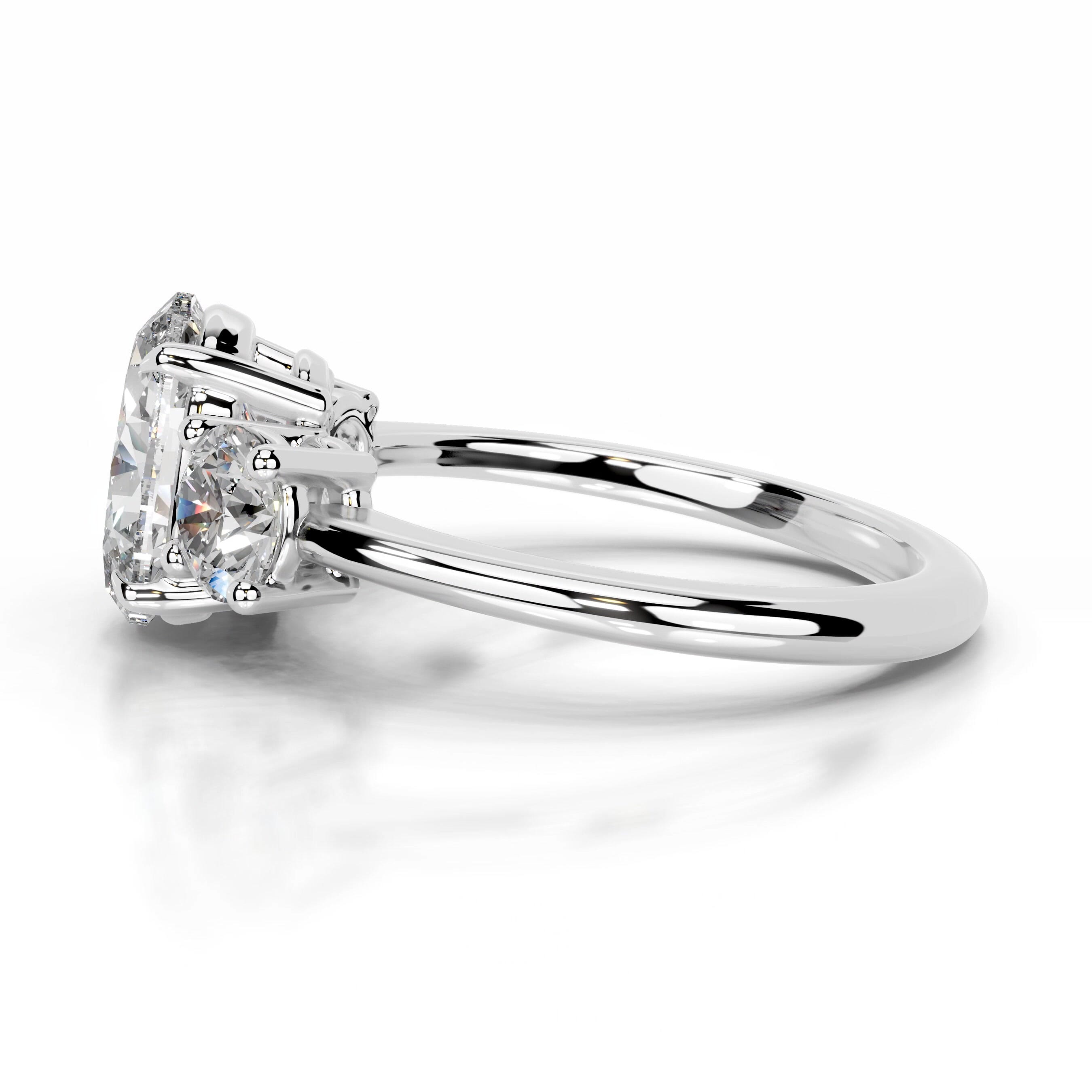 Emanuela Diamond Engagement Ring - 18K White Gold、mySite、hinf8tx79