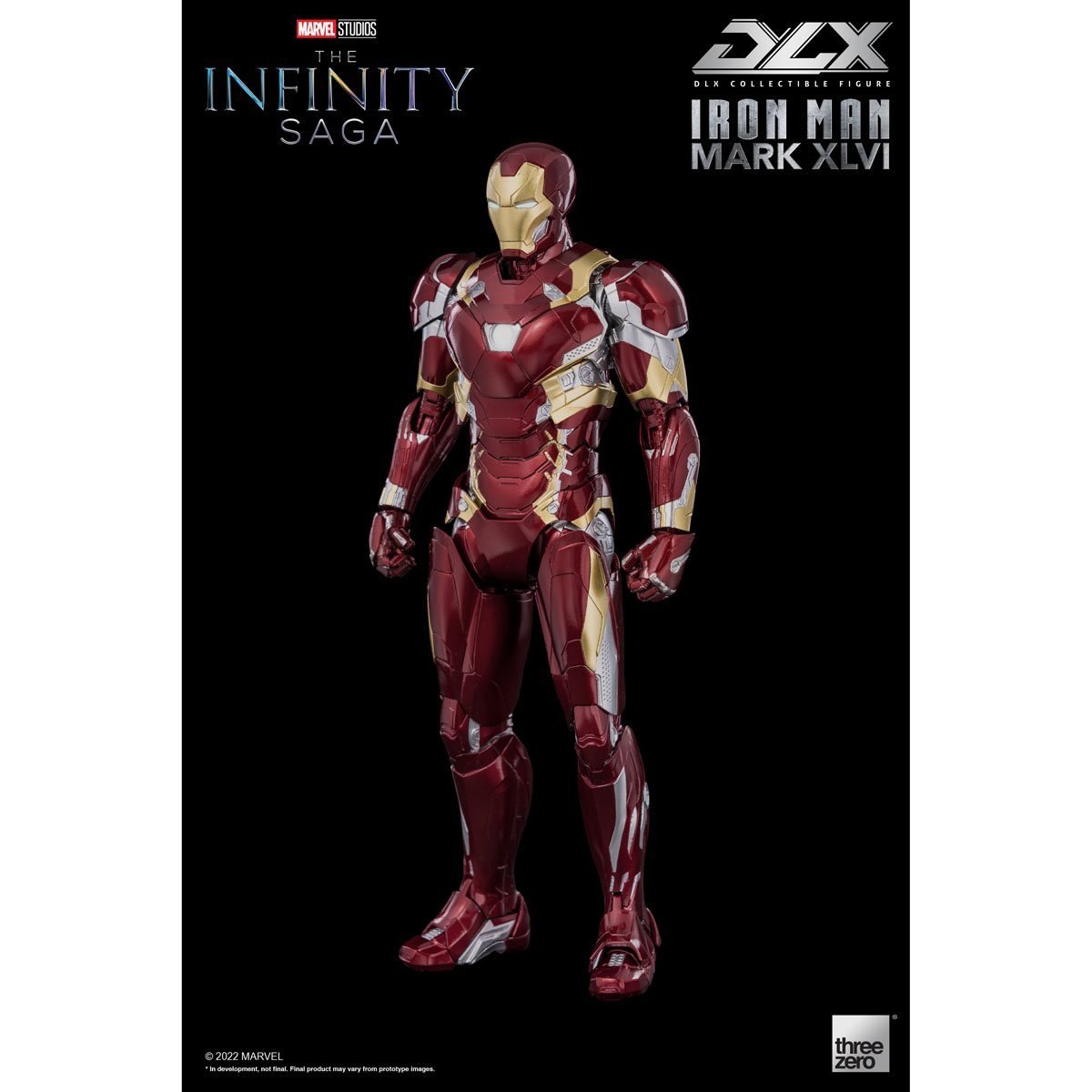 Marvel Studios: The Infinity Saga DLX Iron Man Mark 46 Action Figure、mySite、hgirdovlk