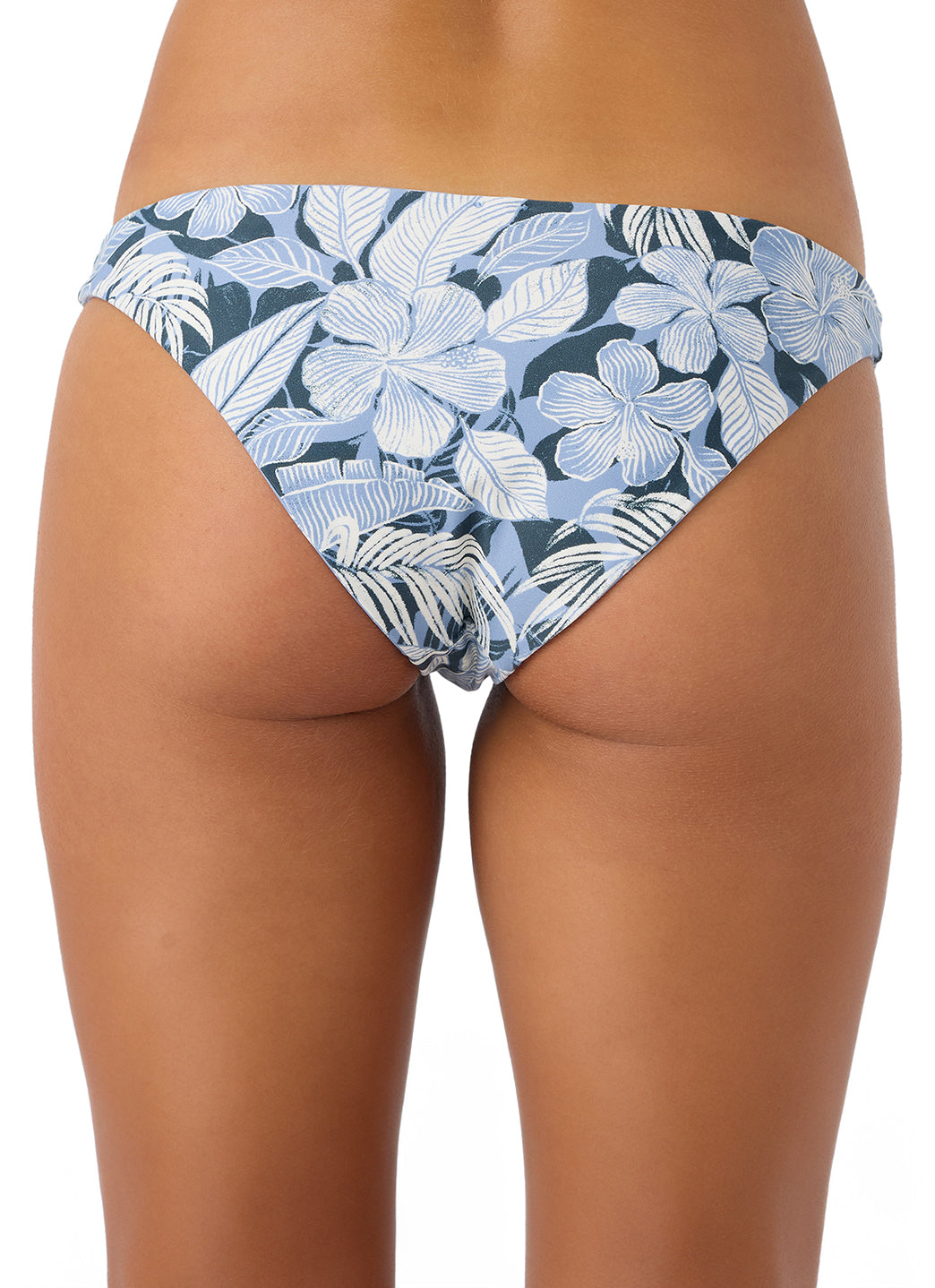 O'Neill Women's Palmetto Floral Stripe Rockley Revo Bikini Bottom、mySite、noshort