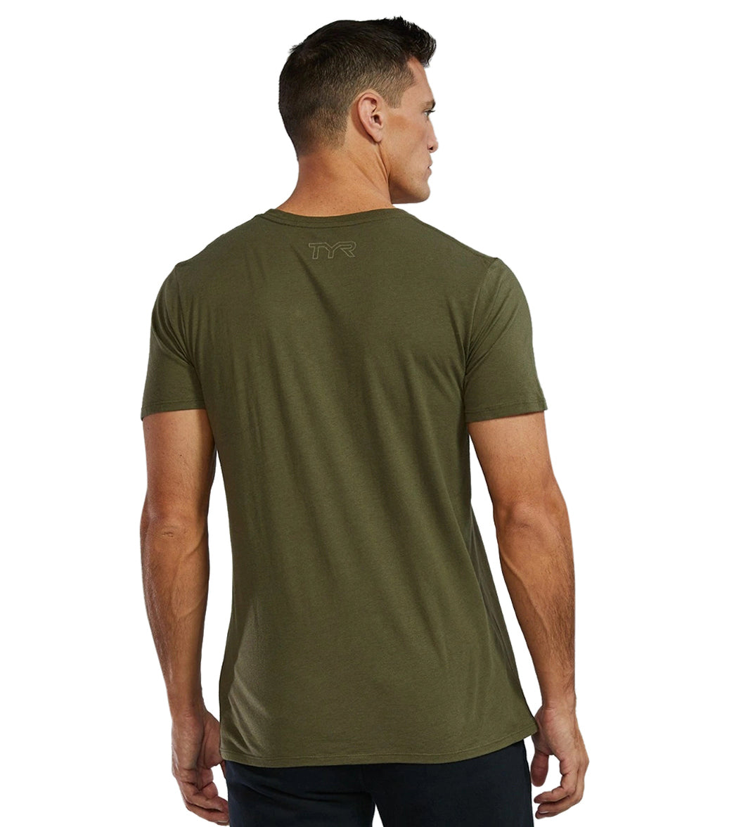 TYR Unisex Ulltasoft Lightweight Big Logo Tech T-Shirt、mySite、noshort