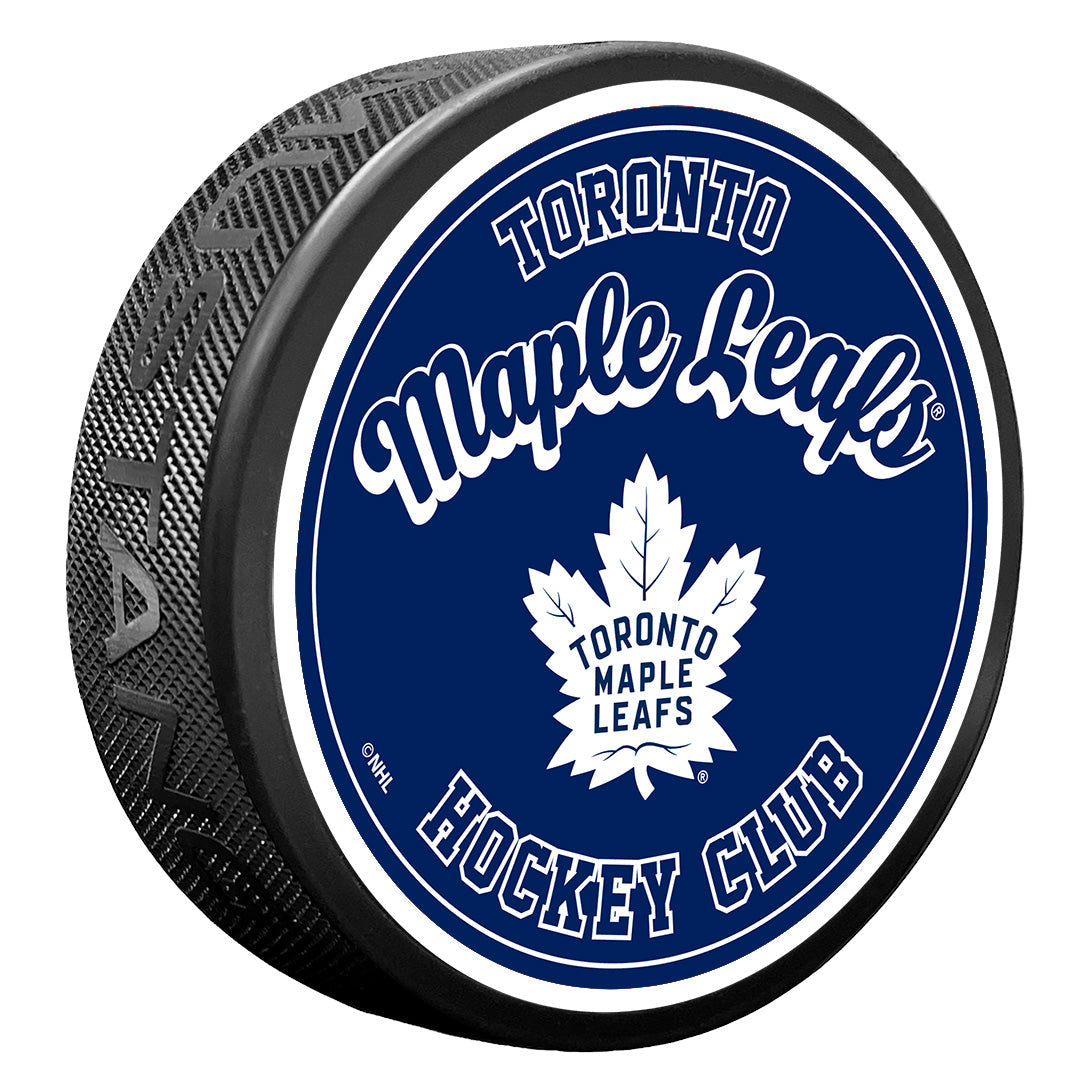 Toronto Maple Leafs Puck | Retro Script、mySite、neckold