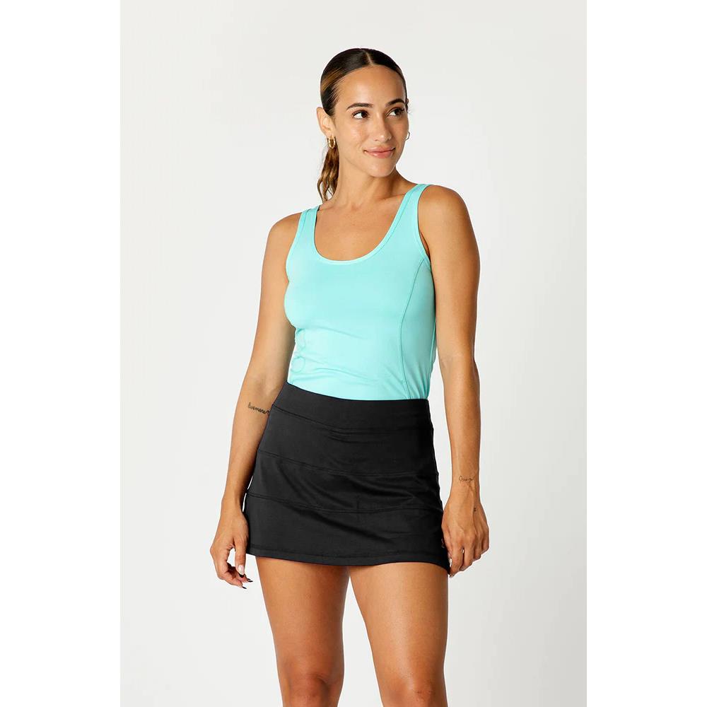 Sofibella Women's UV Colors 14 Skort - Black
