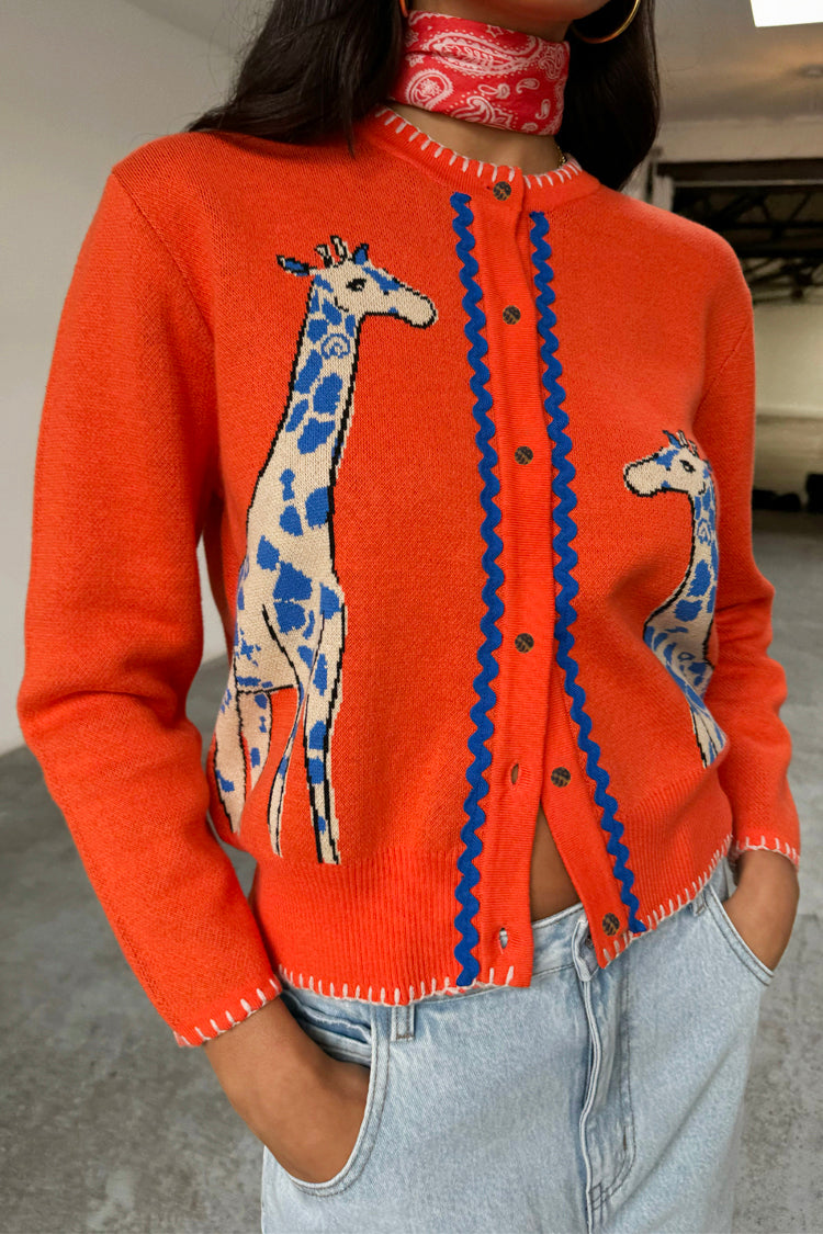 Giraffe Knit Cardigan、mySite、solidvoid