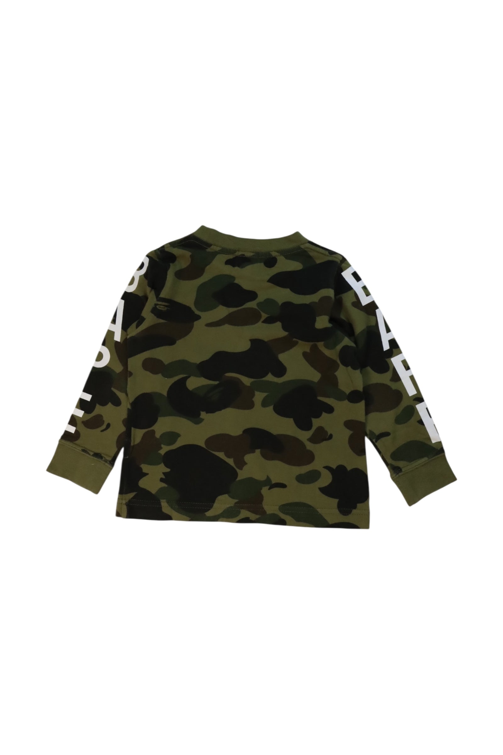 BAPE KIDS Camo Crewneck Sweatshirt 18-24M、mySite、g9winljtr