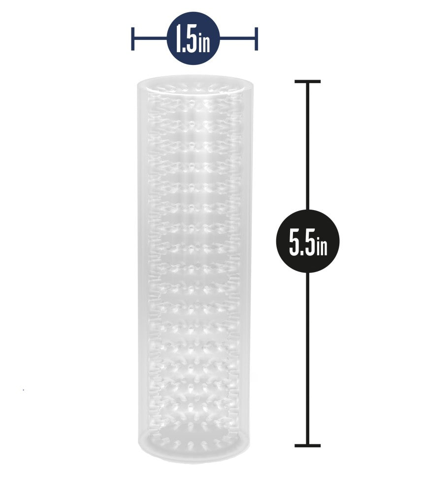 M For Men By Blush® | Stroke Sleeve Clear Masturbator / Stroker、mySite、bottomscart