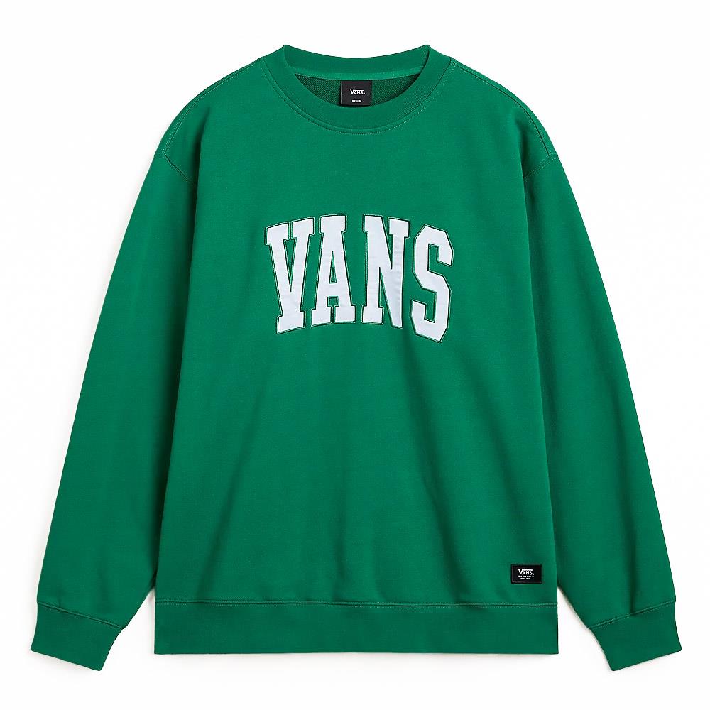  Vans Original Standards Varsity Loose Crewneck Sweatshirt - Verdant Green、mySite、merchandisen