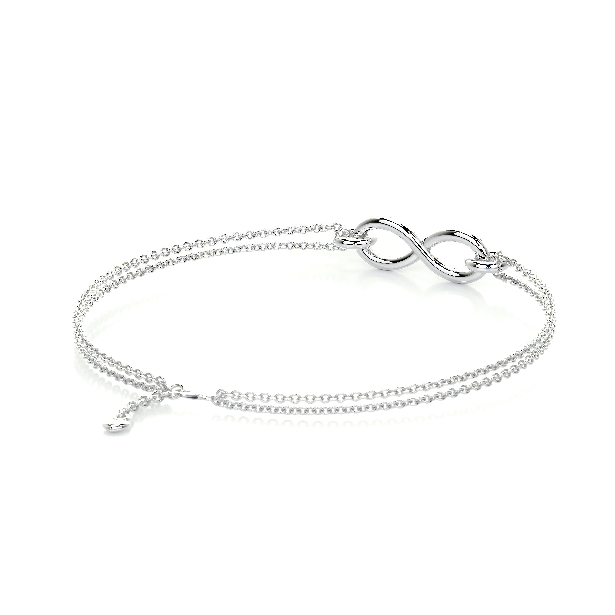 Debbie Diamonds Bracelet (0.25 Carat) -14K White Gold、mySite、hinf8tx79