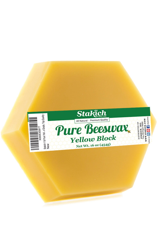 Yellow Beeswax (Cosmetic) Blocks (40 lb)、mySite、gigharbornorthrealestate