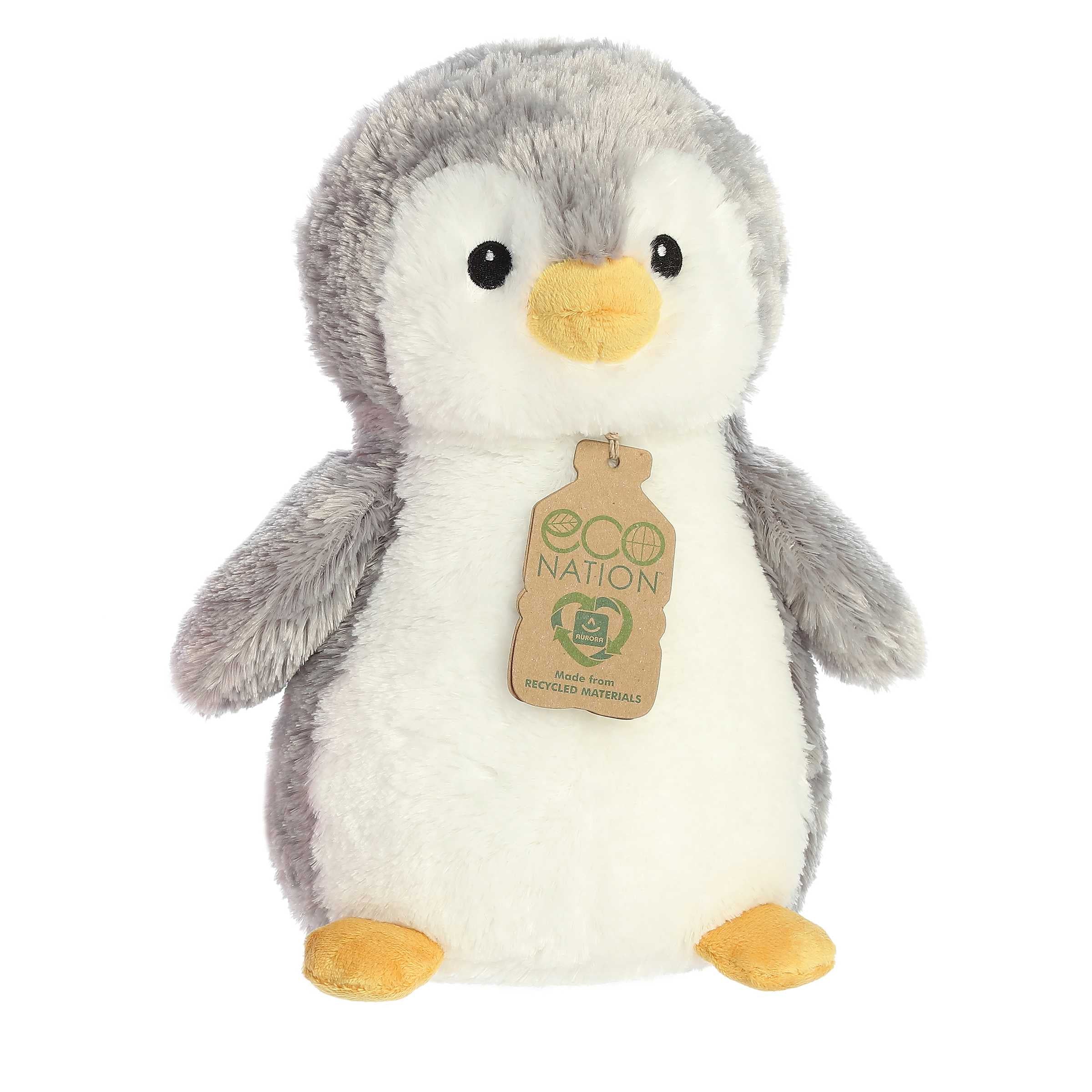 Aurora® - Eco Nation™ - Eco Hugs™ - 12 Penguin - Gray、mySite、g9winljtr