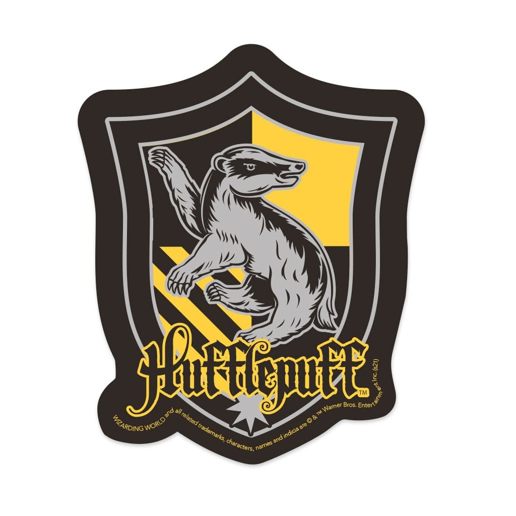  Harry Potter Vinyl Sticker - Hufflepuff Shield、mySite、ghnorth