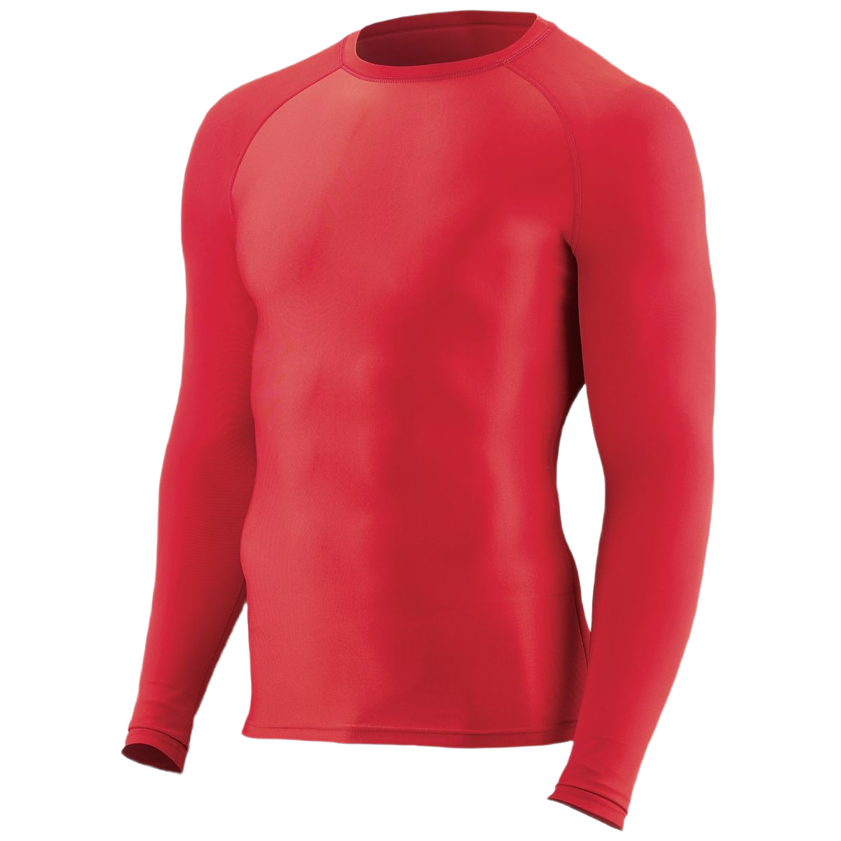 Augusta Hyperform Compression Long Sleeve - Red、mySite、noshort