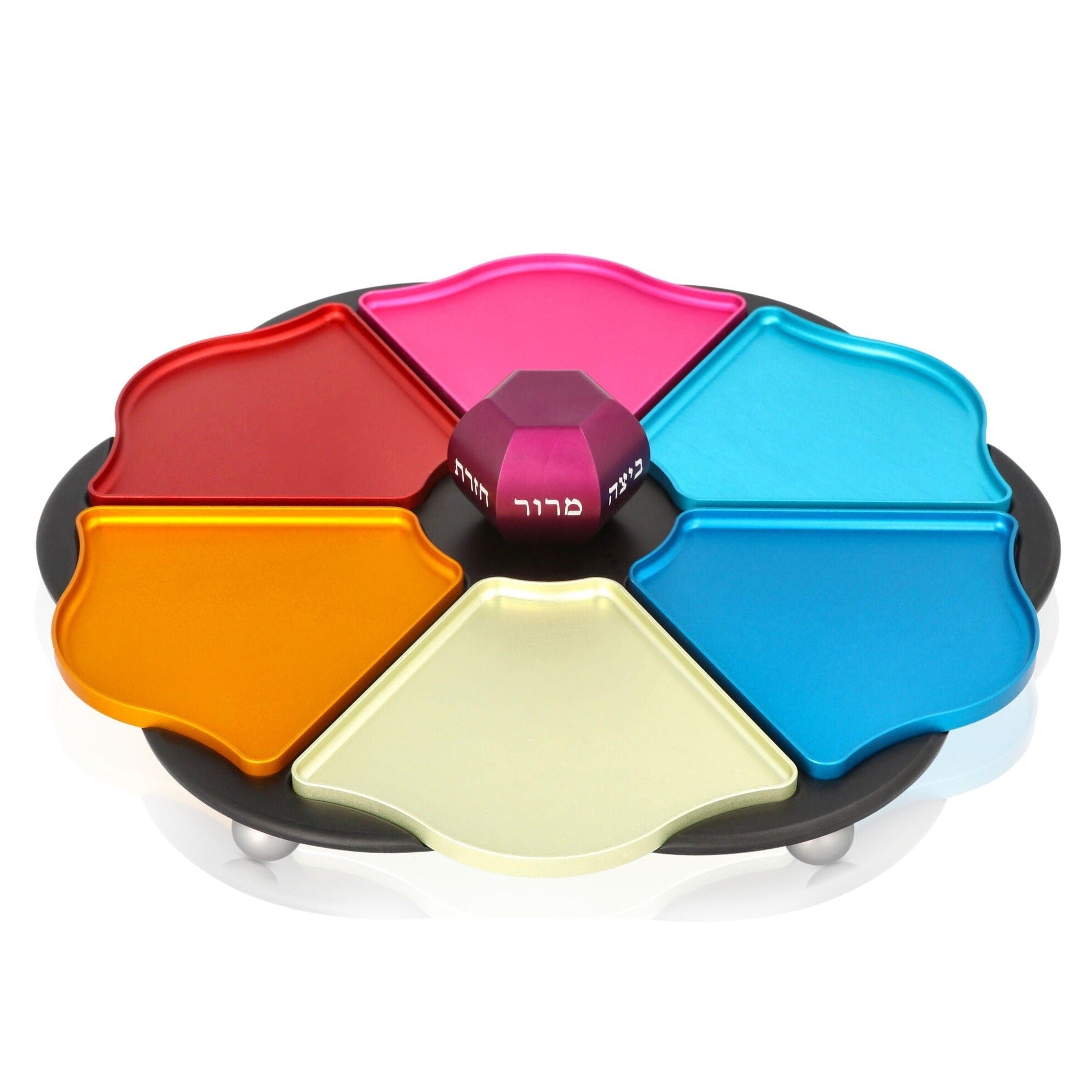 Rainbow Seder Plate by Akilov、mySite、topwebapps