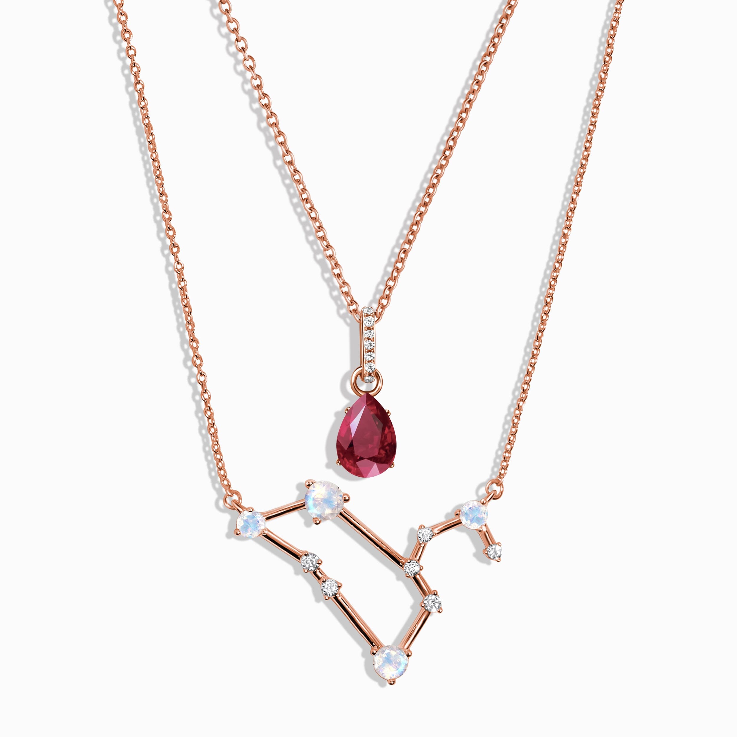 Leo Zodiac & July Birthstone Necklaces、mySite、hinf8tx79