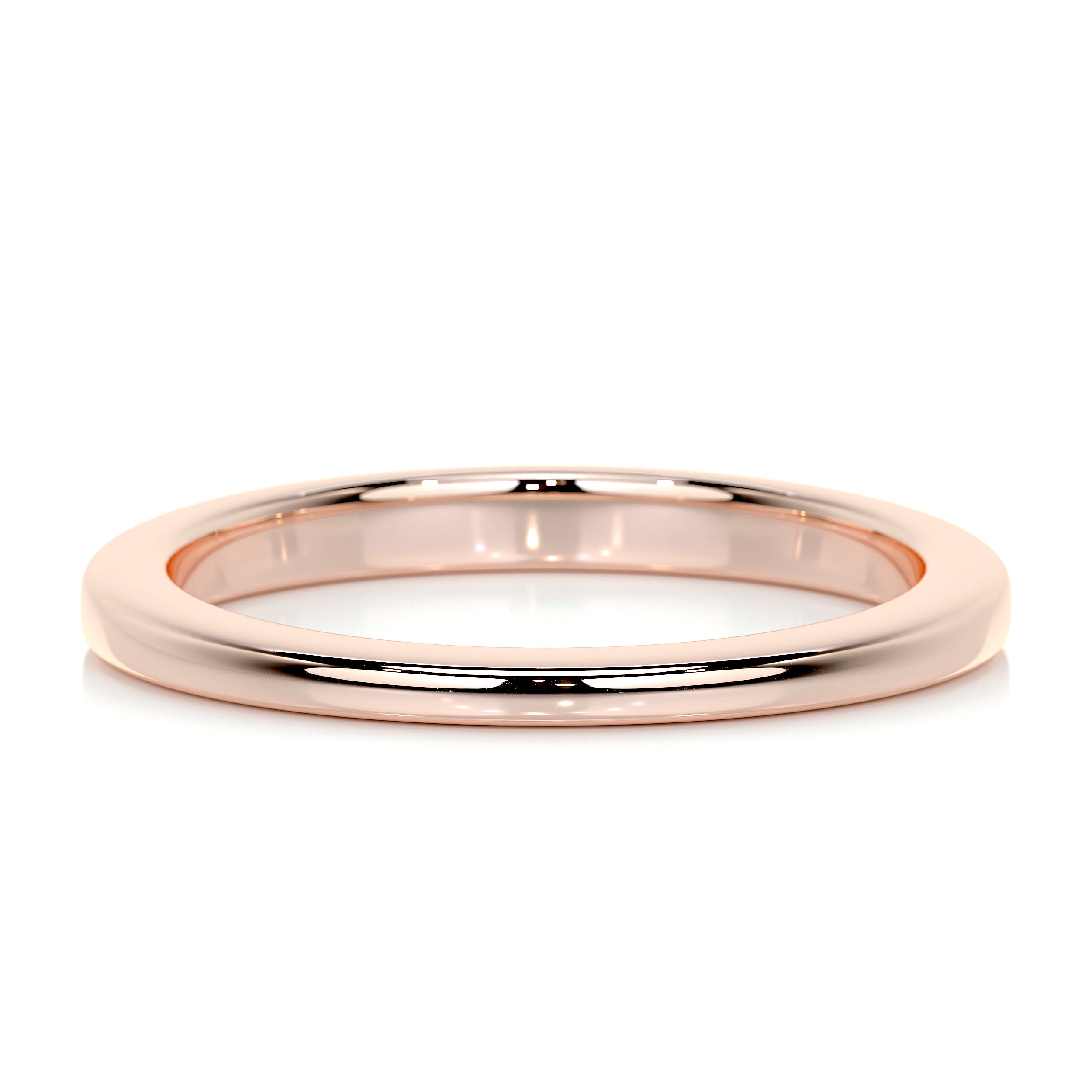 Alex Men's Wedding Band -14K Rose Gold、mySite、hinf8tx79