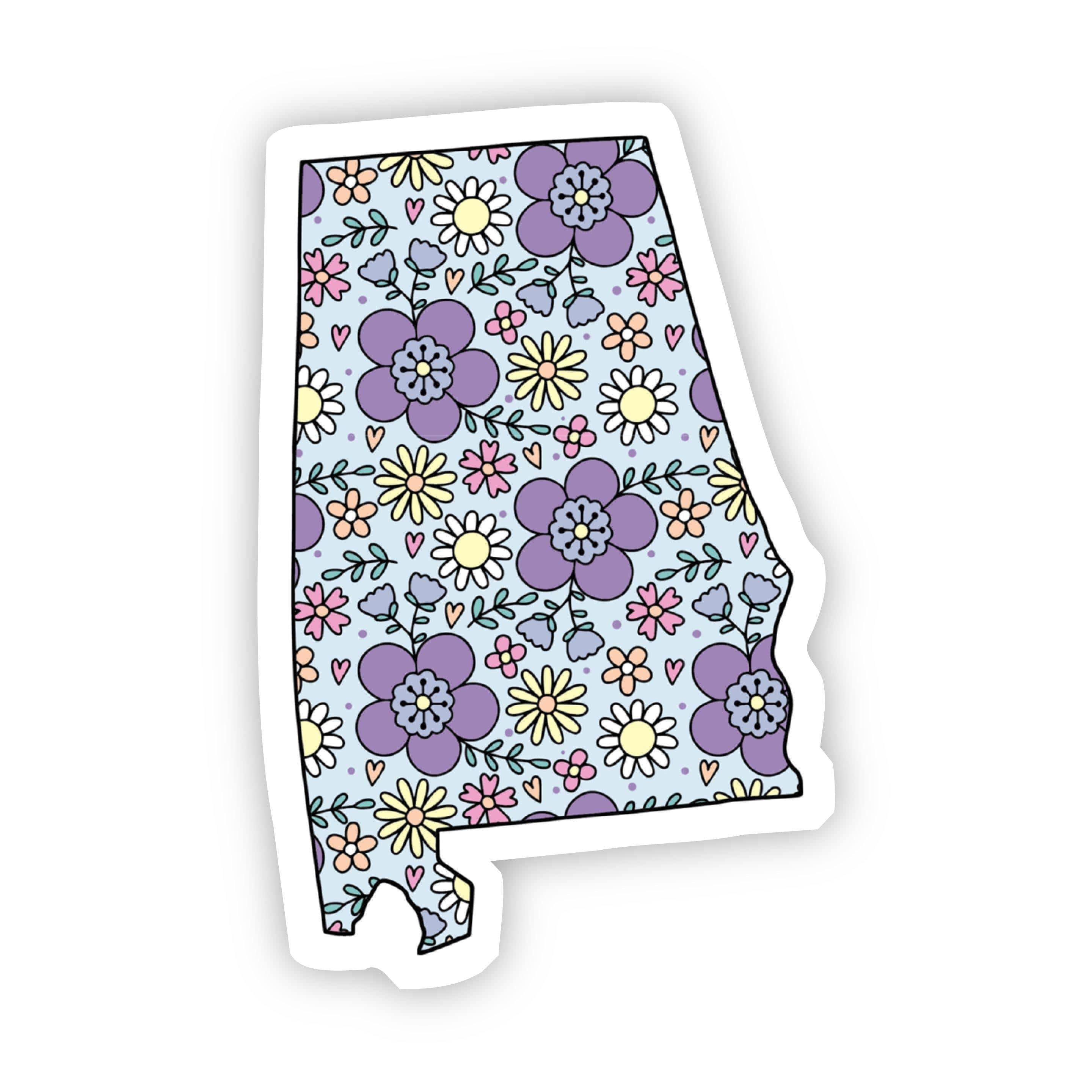 Alabama Floral Sticker、mySite、elrpsem3k