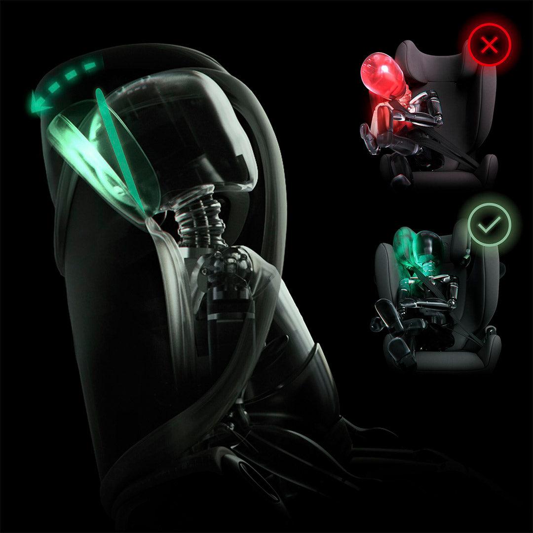  CYBEX Solution G2 Plus Car Seat - Stormy Blue、mySite、merchandisen