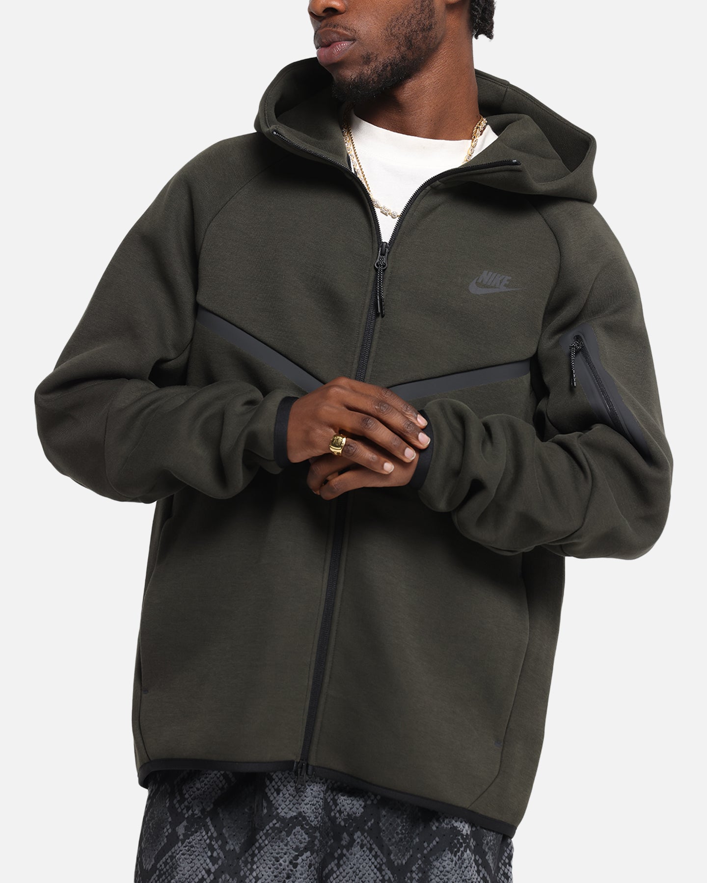 Nike Sportswear Tech Fleece Windrunner Full-Zip Hoodie Jacket Black、mySite、zt4zffjzw