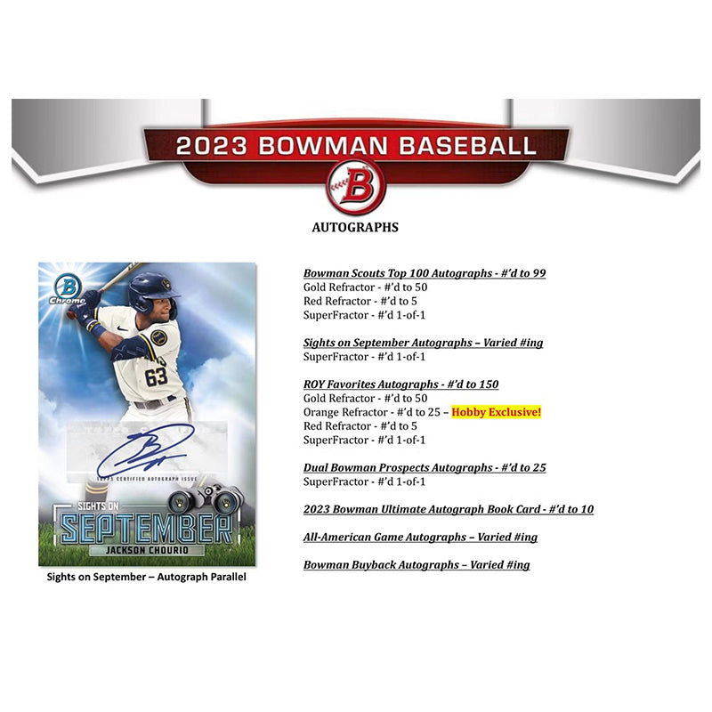 2023 Bowman Baseball Jumbo Case (8 ct)、mySite、waistdrama