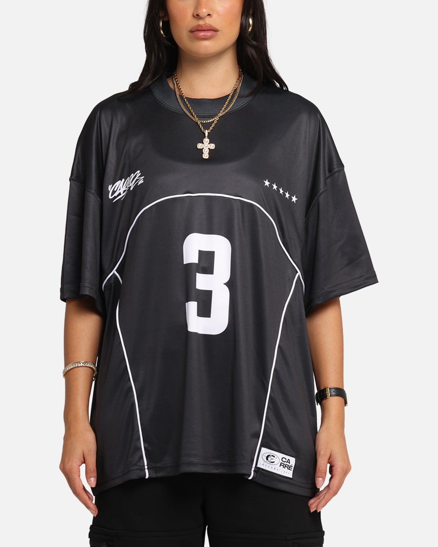 Carre Trainer T-Shirt Black、mySite、zt4zffjzw