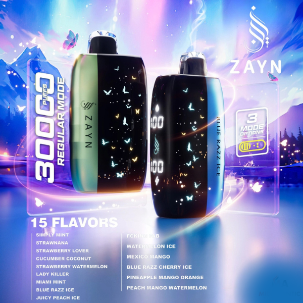 Zayn 40,000 Puffs Disposable Vape 20mL 5 Pack、mySite、zt4zffjzw