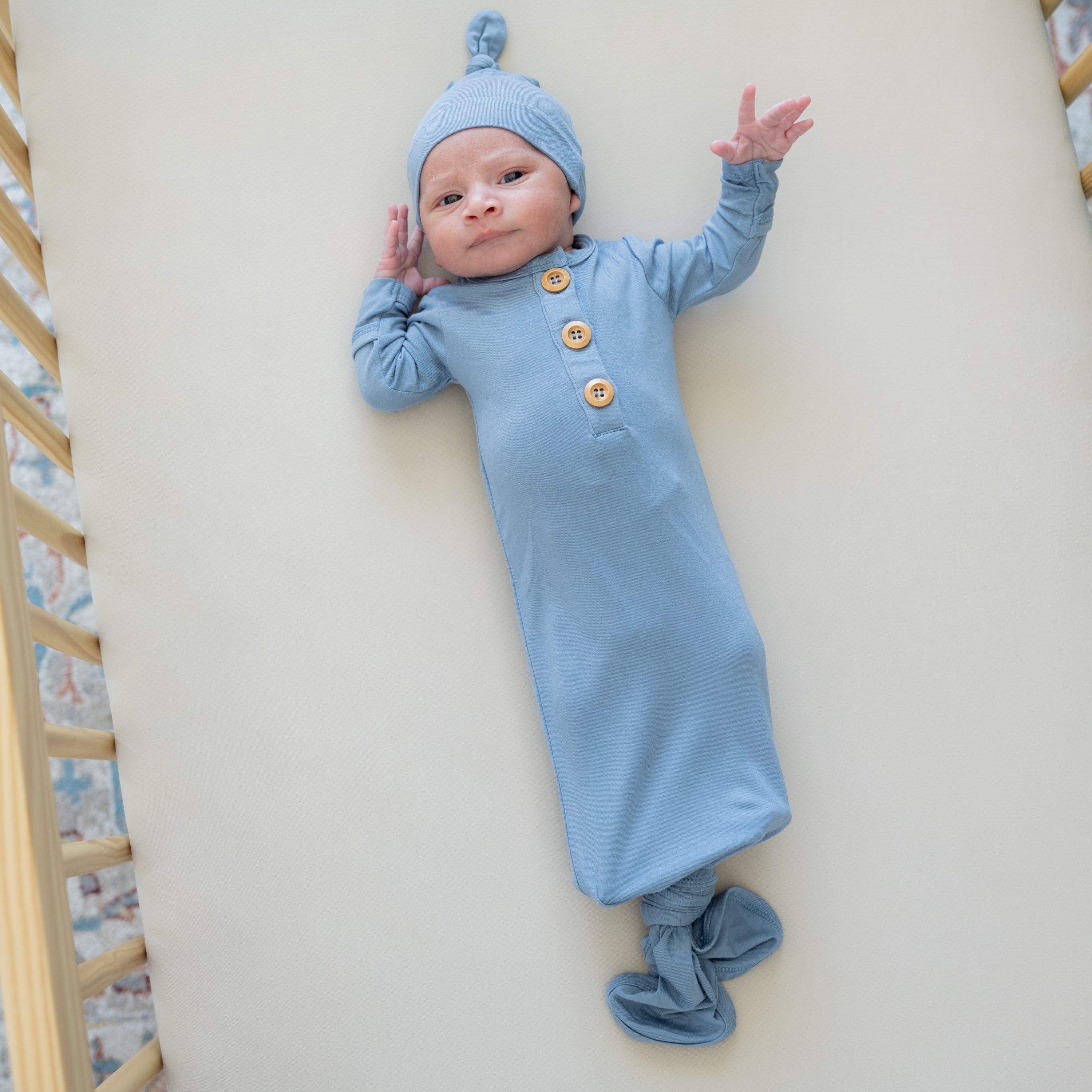  Knotted Gown with Hat Set in Slate、mySite、layawaytickets