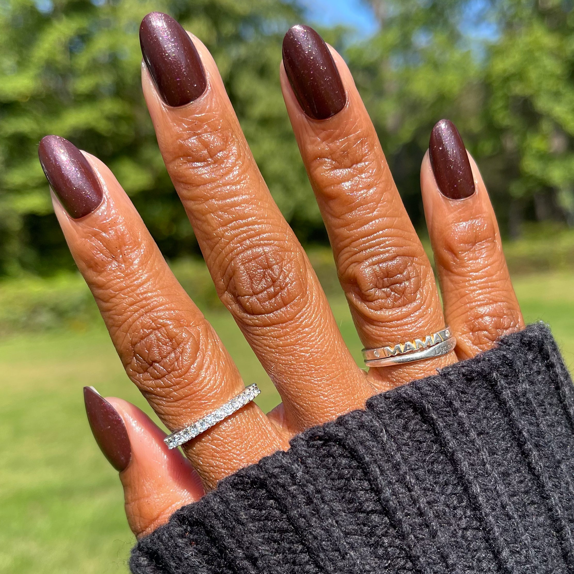 To Me, You Are Perfect - Press-On | Medium | Oval、mySite、solidvoid