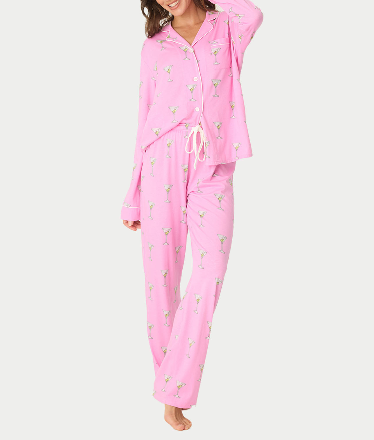  Playful Prints Knit Pajama Set、mySite、justintrudeaud