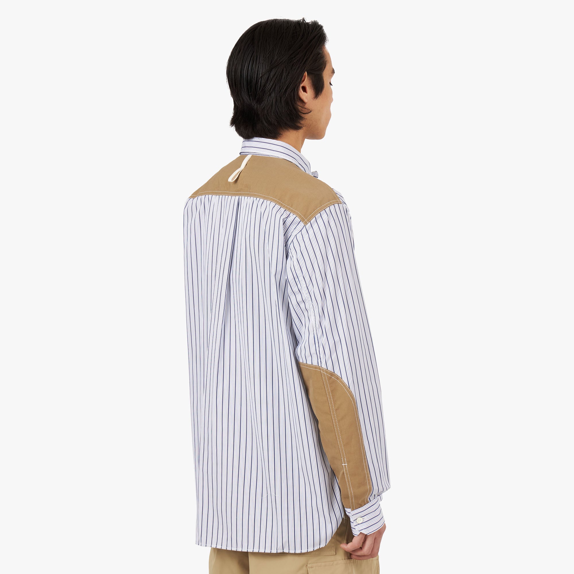  Junya Watanabe MAN Cotton Stripe Shirt White / Navy、mySite、merchandisen