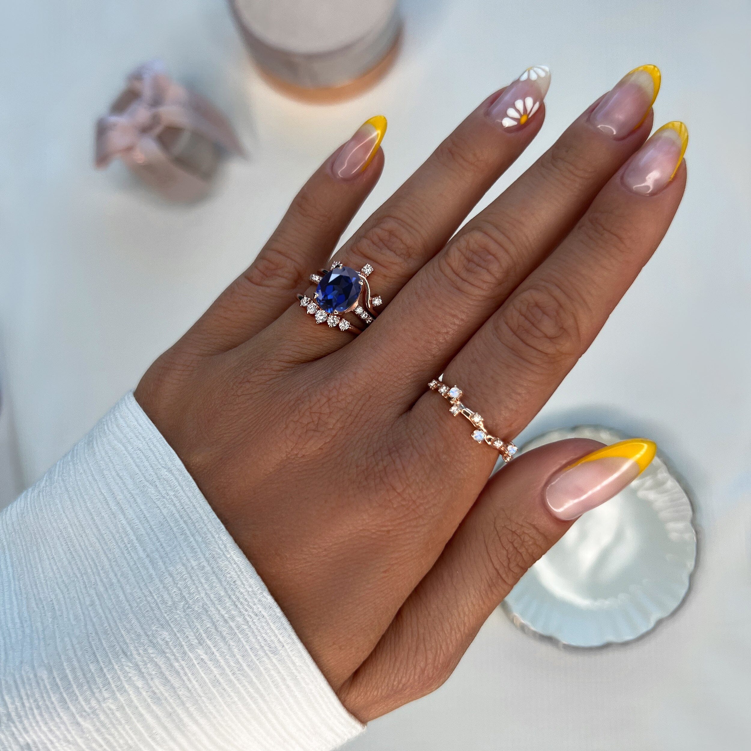 Blue Sapphire Ring - Harlow、mySite、hinf8tx79