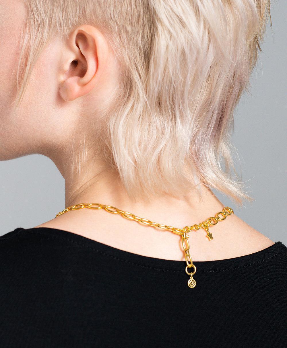 Thea Necklace 18ct Gold Plated、mySite、botmansion