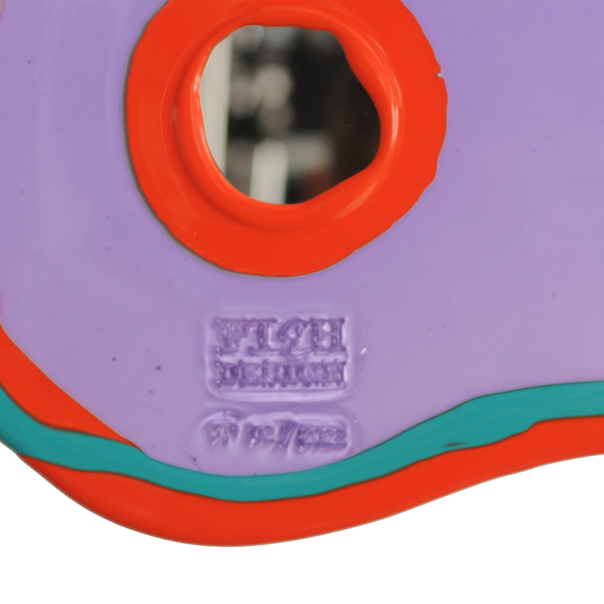 Resin Mirror LOOK AT ME Purple by Gaetano Pesce for Fish Design、mySite、neckold