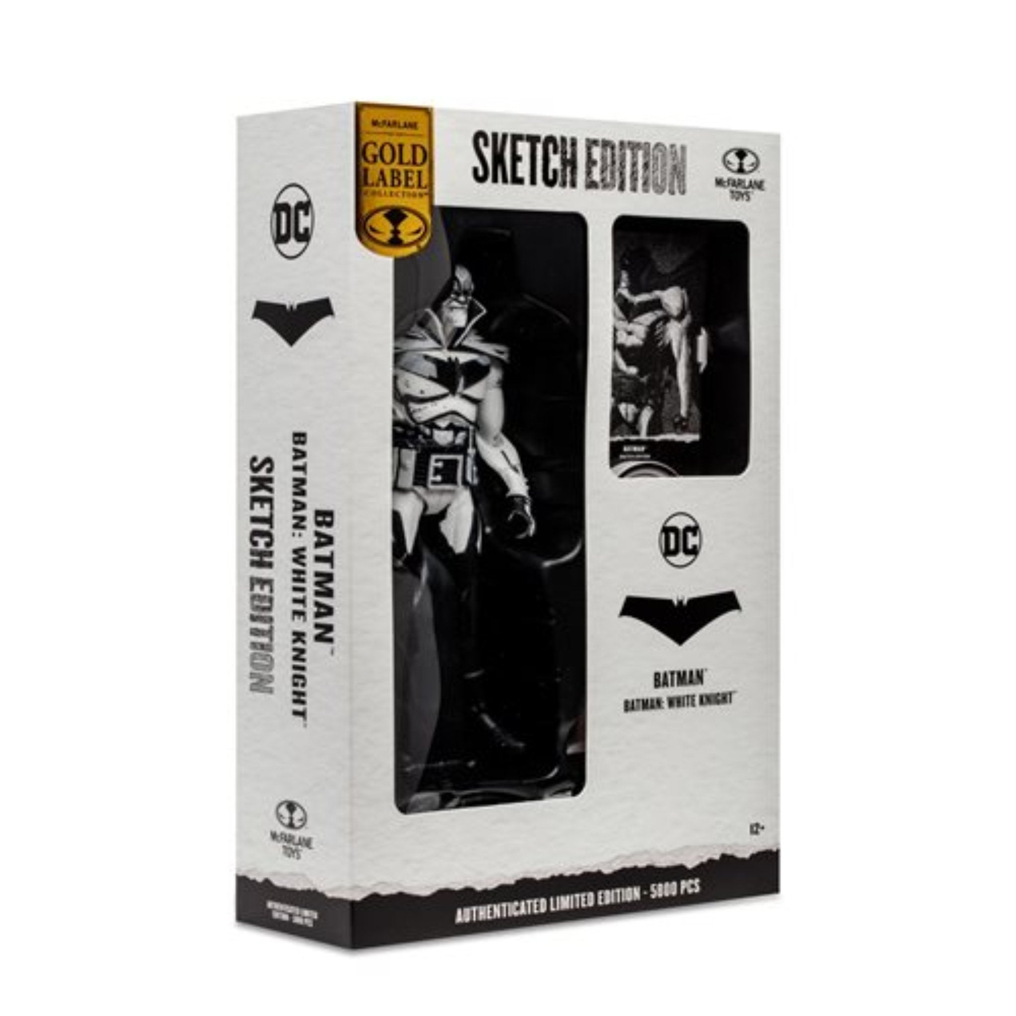 DC Multiverse Exclusive Gold Label Batman White Knight (Sketch Edition)、mySite、hgirdovlk