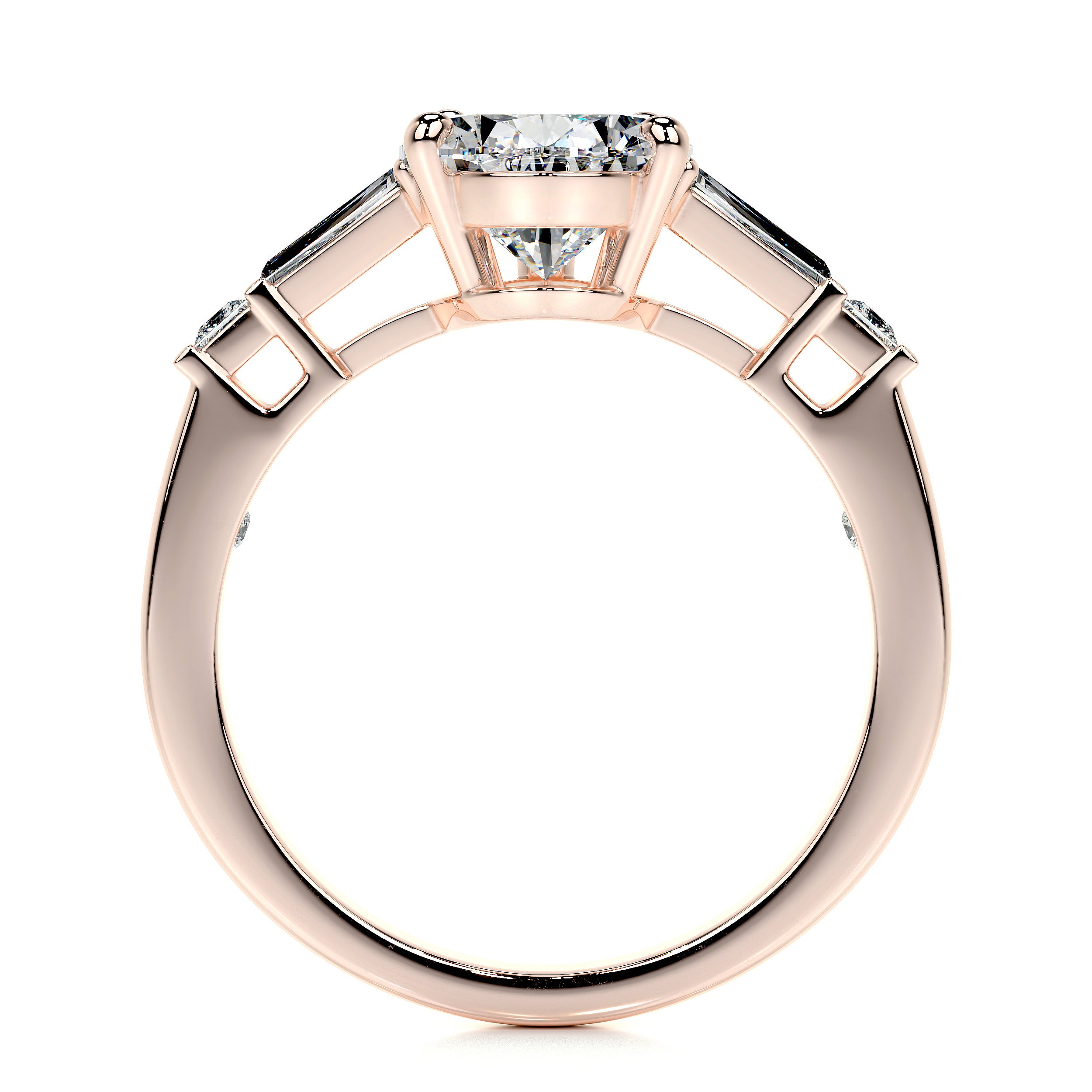 Keyshawna Lab Grown Diamond Ring -14K Rose Gold、mySite、hinf8tx79