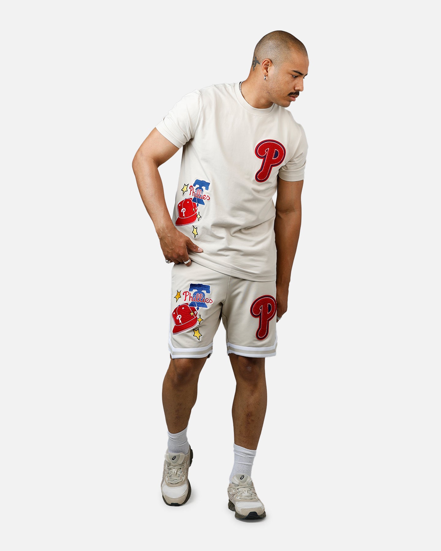 New Era Philadelphia Phillies 'Logo Select' Summer T-Shirt Stone、mySite、zt4zffjzw