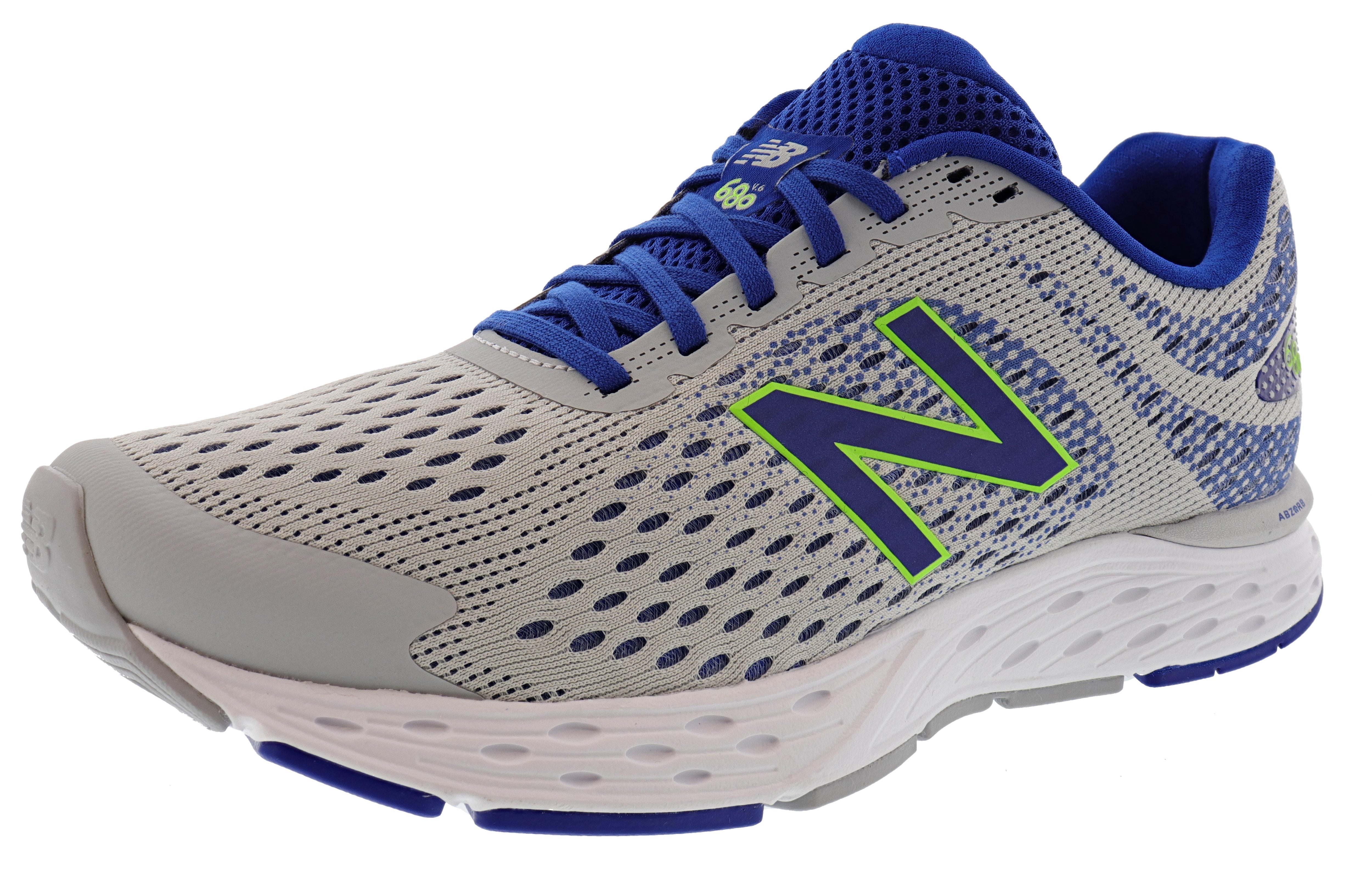 New Balance Men's 680V6 Lightweight Cushioning Running Shoes、mySite、dreamappss