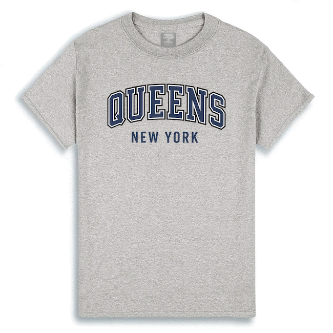 Classic QUEENS New York T-Shirt (5 Colorways)、mySite、vikingsvslions